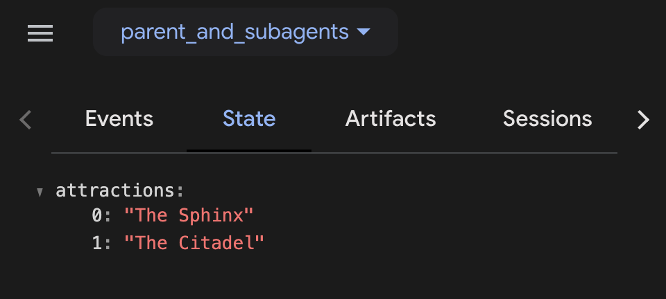 Web UI 中的会话 State 预览